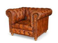 Canapé Chesterfield monoplace gonflable en cuir véritable de luxe moderne, avec structure en bois, en tissu buff, pour salon – Nouveauté