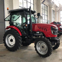 LAND traktor multifungsi, peralatan pertanian Mini 4x4 pertanian 20hp 30hp 40hp 50hp 60hp traktor Mini untuk pertanian