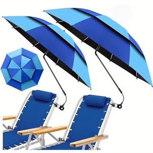 Nuevo Sombrilla Plegable para Exteriores con Varilla de Acero y Tela Resistente a Impactos, Protección Solar para Pesca, Playa y Cochecito - Product Image 4