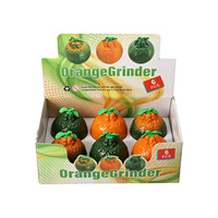 Creatieve Fruit Oranje Vorm Kruiden Grinder Draagbare Decoratieve Novelty Gadget Tabak Grinder Rookaccessoires