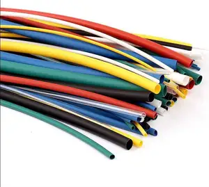 Aislamiento de varios tamaños de tubos de pvc flexible cable conjunto de manga