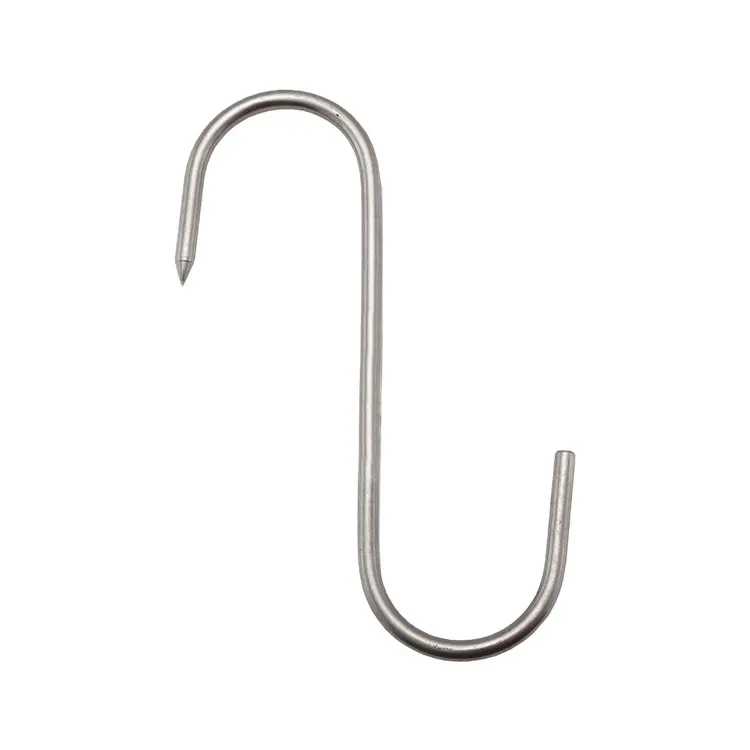 S shaped stainless steel hanging hook meat hook