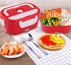 SQ01 2021 Reusable Stainless Steel Lunchbox Food container Insulated Heating Car Lunchbox Heating Lunch Box