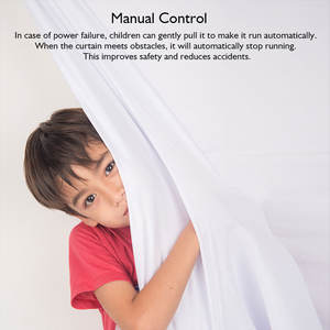 Batterie au lithium Tuya ZigBee système de moteur de rideau électrique automatique maison intelligente télécommande Alexa <span class=keywords><strong>Google</strong></span> conducteur de rideau intelligent - Product Image 5