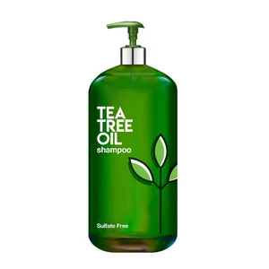 High Quality Custom Pure Herbal Sulfate Free Anti-Dandruff Special Shampoo Australia Tea Tree Deep Clean Shampoo