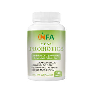 Private Label Men's <b>Probiotic</b> <b>Tablets</b> Male Gut Health Support Probiotics for Men's Wellness Digestive & Immune Probiotics - Product Image 1