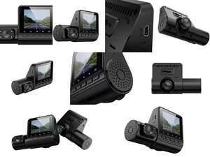 Mini Cámara para Coche, Grabadora de Video, Cámara de Tres Vías, 3 Lentes, M80, Cámara para Vehículo, DVR de 3 Canales, 1080P, DVR Interior - Product Image 6