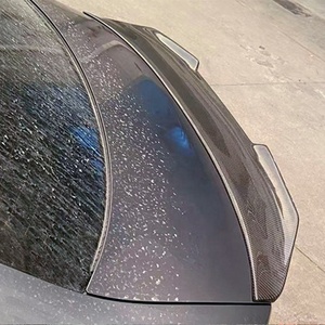 สปอยเลอร์หลังคาร์บอนไฟเบอร์ขัดเงาแบบ PSM สำหรับรถ A3 S3 RS3 8V ลิมูซีนซีดาน ปี 2013-2020 พร้อมเทปติดตั้ง - Product Image 3