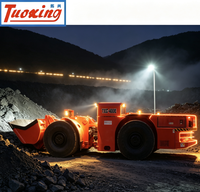 TuoXing Chargeuse minière souterraine électrique à émissions ultra-faibles 110 kW 4x4 4 m³ Zéro émission