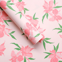 Papier d'emballage pour fleurs coréen imperméable en rouleau, tendance et unique, pour bouquets et fleuristes - Vente chaude DLBZ