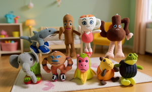 Happy Kids – jouet en peluche suspendu de 13cm, Animal en peluche doux pour enfants de 2 à 4 ans, décoration de salle de jeux unisexe - Product Image 2