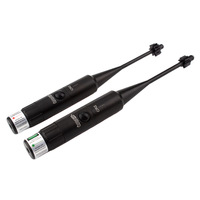 Projecteur de points rouge et vert 9-en-1 avec adaptateurs multiples, outil d'alignement à montage rapide, étanche, pour équipement de chasse et de terrain, portable