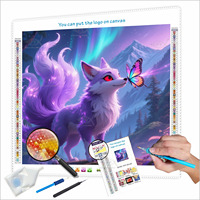 G-148 personnalisé 5D bricolage mosaïque Art décoration murale peinture imprimé toile cristal matériel beau mur Art diamant peinture Kit