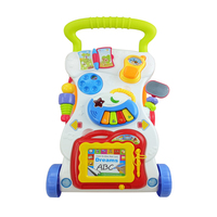 Offre Spéciale Trotteur Musical Pousseur Bébé 3-en-1 Multifonctionnel Anti-Renversement, Durable à Prix Bas, Jouets pour Bébé