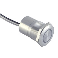Interrupteur tactile capacitif double couleur à LED, livraison gratuite, IP68, 19mm, 1no, nouveau 1988 (CE, ROHS)