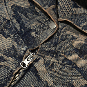 TF tùy chỉnh Heavyweight quá khổ Hoodie Thời Trang Dạo Phố Áo tất cả các kỹ thuật số thực cây Camo in mùa thu thêu săn bắn - Product Image 4