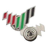 Venta al por mayor 2023 52 imán de Metal Emiratos Árabes Unidos mapa broche solapa Pin insignia UAE Día Nacional regalo bandera Pin