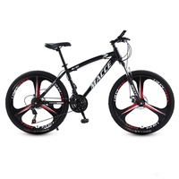 Vélo de montagne tout-terrain pour adultes et étudiants, sport cycliste, roues en alliage d'aluminium 24/26 pouces, freins à disque mécaniques, absorption des chocs