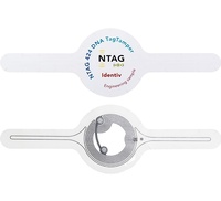 Étiquette RFID NTAG 424 DNA Tag, anti-effraction, sécurité avancée, anti-déchirure, anti-contrefaçon, autocollant NFC
