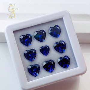 Precio al por mayor, <span class=keywords><strong>piedra</strong></span> preciosa sintética suelta <span class=keywords><strong>de</strong></span> <span class=keywords><strong>zafiro</strong></span> <span class=keywords><strong>azul</strong></span>, 5*5mm a 15*15mm, <span class=keywords><strong>piedra</strong></span> preciosa <span class=keywords><strong>de</strong></span> corte <span class=keywords><strong>de</strong></span> corazón, <span class=keywords><strong>piedra</strong></span> <span class=keywords><strong>de</strong></span> <span class=keywords><strong>zafiro</strong></span> <span class=keywords><strong>azul</strong></span> real - Product Image 3