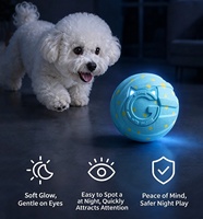 Balle électrique intelligente pour chien, matériau ETPU, balle rebondissante lumineuse pour animaux de compagnie, jouet pour chats et chiens, vente en gros