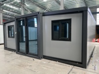 Maison préfabriquée de 20 pieds ou 40 pieds prête à être expédiée, livraison rapide, unité de logement modulaire durable en conteneur