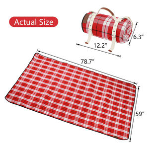 Grande couverture de pique-nique xtra, grand tapis de plage imperméable, pliable, pour l'extérieur, grande taille, Portable - Product Image 4