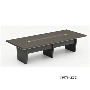 Modern Rectangular <b>Wood</b> Office <b>Desk</b> 38079-Z32 Freestanding Contemporary Design Commercial Furniture - Product Image 1