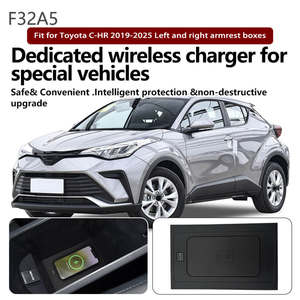 Nuevo Cargador Inalámbrico Rápido QI para TOYOTA C-HR 2019-2025, Apto para Autos con Volante a la Izquierda y Derecha - Product Image 2