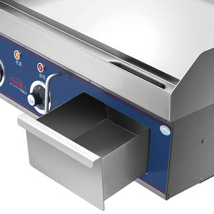Plancha Eléctrica de Acero Inoxidable de Primera Calidad de 5000 W para Carne, con Cuchilla Multiusos y Protección Térmica - Product Image 4