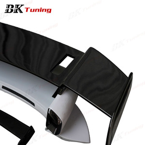 BK Tuning 911 992 <span class=keywords><strong>Carrera</strong></span> Upgrade Tech-Art GT Street R Alerón trasero de fibra de carbono seco para Porsche 911 992 Alerón trasero - Product Image 5