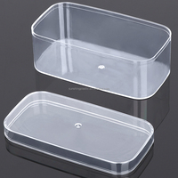 Boîte à gâteau en plastique transparent SUNSHING, contenant à dessert personnalisé avec couvercle, boîte transparente pour tiramisu, emballage pour biscuits et en-cas