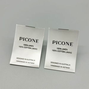 ป้ายกำกับดูแลสำหรับล้างโลโก้แบบปรับแต่งได้สำหรับป้ายซักเสื้อผ้า - Product Image 3