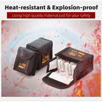 Sac de batterie Lipo ignifuge et étanche pour drone FPV, résistant à la chaleur et aux explosions, sac de sécurité pour Flip