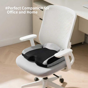 Coussin de siège de chaise de <span class=keywords><strong>bureau</strong></span> orthopédique antidérapant mousse à mémoire de forme extérieur Coccyx taille soulagement de la douleur oreillers lombaires coussins de siège de <span class=keywords><strong>bureau</strong></span> - Product Image 2
