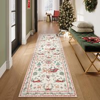 Nouvel arrivage de tapis Runner 2 'x 6' en velours doux léger au design luxueux, tapis d'entrée de cuisine lavable et antidérapant pour chevet, fabriqué à la machine