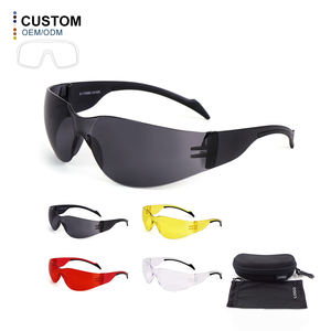 แว่นตานิรภัยแบบใสสำหรับผู้ชายแว่นตานิรภัยป้องกันรอยขีดข่วนและทนต่อแรงกระแทกตามมาตรฐาน Z87.1 ANSI - Product Image 6