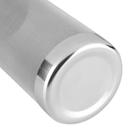 Tube Filtrant en Mailles Métalliques en Acier Inoxydable Perforé 100 120