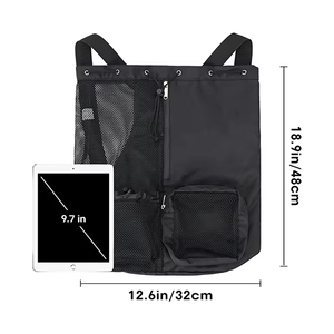Zaino da Nuoto di Grande Capacità con Tasca a Rete, Borsa Pieghevole per Nuotatori con Cinghie, Zaino da Spiaggia - Product Image 3