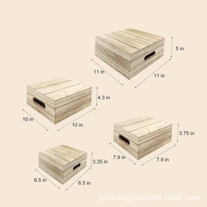 Estante de madera para exhibir cupcakes, rectangular, multiusos, almacenamiento de escritorio, decoraciones para mesa de fiesta de cumpleaños - Product Image 2
