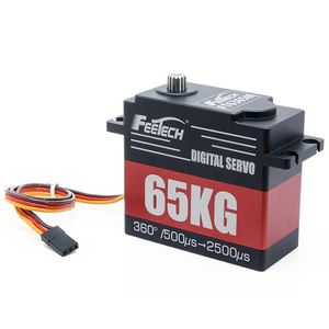Moteurs servo sans noyau 8,4 V 60 kg pour jouets RC à l'échelle 1/8, couple élevé, engrenage hélicoïdal entièrement métallique, étanche IP67, magnétique, pour garçons - Product Image 2