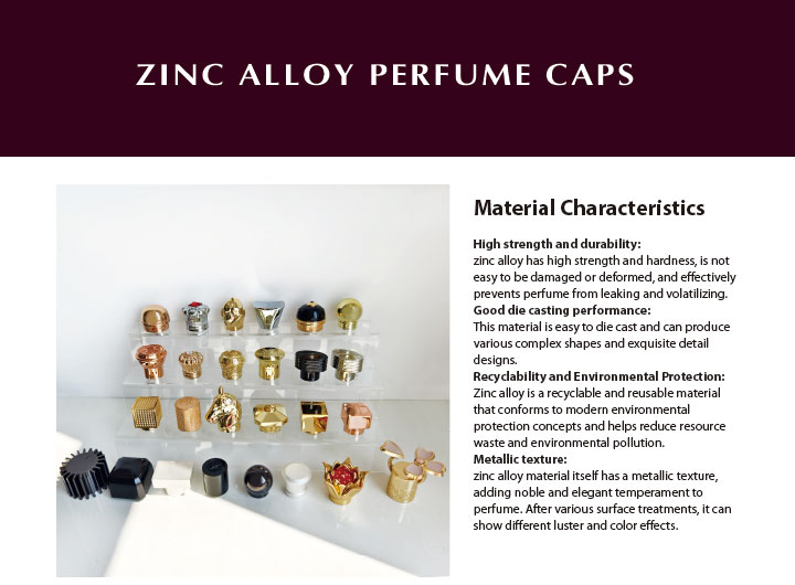 tappo in lega di zinco