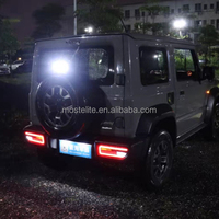 Vente chaude 2025, pièces de carrosserie en acier, support de feu de recul avec feu pour accessoires Suzuki Jimny JB64 JB74