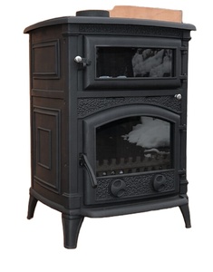 <span class=keywords><strong>Caminetto</strong></span> Moderno in Ghisa <span class=keywords><strong>con</strong></span> <span class=keywords><strong>Forno</strong></span>, Nero Opaco, Autoportante, Prodotto in Cina - Product Image 5