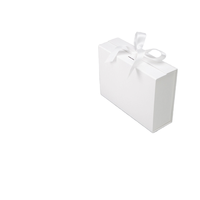 Emballage plat écologique de marque personnalisée, boîte cadeau pour soins de la peau, poignée d'emballage cosmétique magnétique pliable avec logo UV et utilisation rigide pour chaussettes