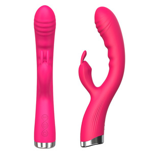 Vibrador de Doble Cabeza con Forma de Cola de Pez de 10 Frecuencias, Carga Magnética, Masturbador Femenino, Productos Electrónicos Sexuales - Product Image 2