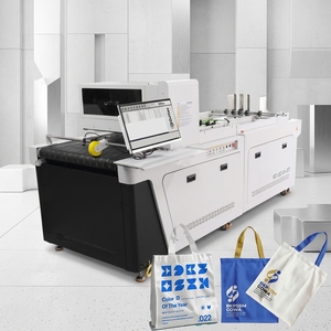 Impresora de Correa de Alta Velocidad Giftec, Máquina de Impresión Digital de una Sola Pasada, <span class=keywords><strong>Tinta</strong></span> de Colorante para Bolsas de Papel, Cajas de Pizza, Cartón, Bolsas No Tejidas - Product Image 1