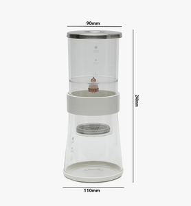 Cafetera de Goteo Frío de Vidrio de Borosilicato de 300 ml, Personalizable y al por Mayor, para Preparar Café en Casa o en Cafeterías, Goteo Lento - Product Image 3