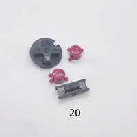 Pulsanti di Alta Qualità per GBC, Set Completo di Pulsanti Colorati per Gameboy Color
