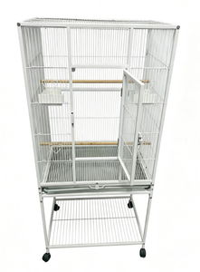 Grande cage à oiseaux en métal Playtop pour perroquet, caturra, conure, perruche, agapornis, pinson, canari – Cage d'élevage en gros - Product Image 5